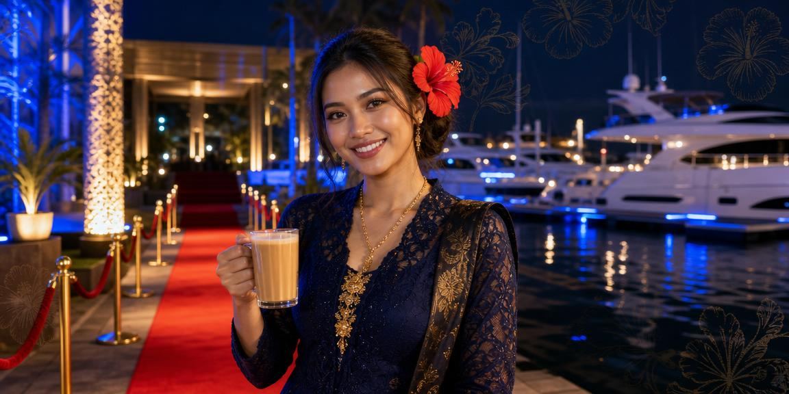 Gambar bonus rebat kasino bergaya Melayu di kawasan pelancongan Langkawi Malaysia